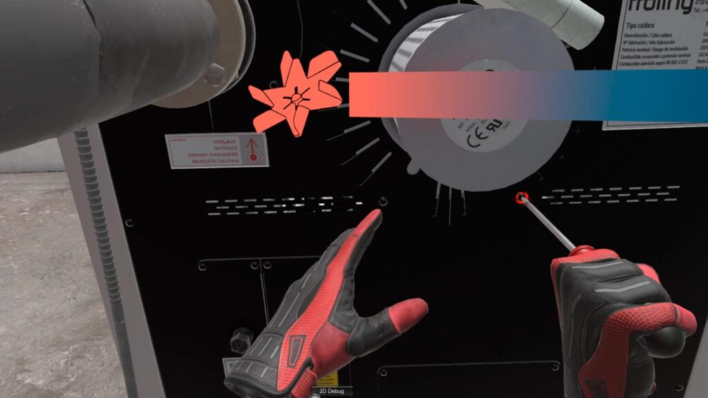 Demostrador Tecnológico Realidad Virtual para el mantenimiento industrial