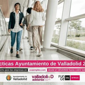 Abierto el programa de Becas de Titulados Universitarios 2023, subvencionado por el Ayuntamiento de Valladolid, para acciones vinculadas a transformación digital de empresas.