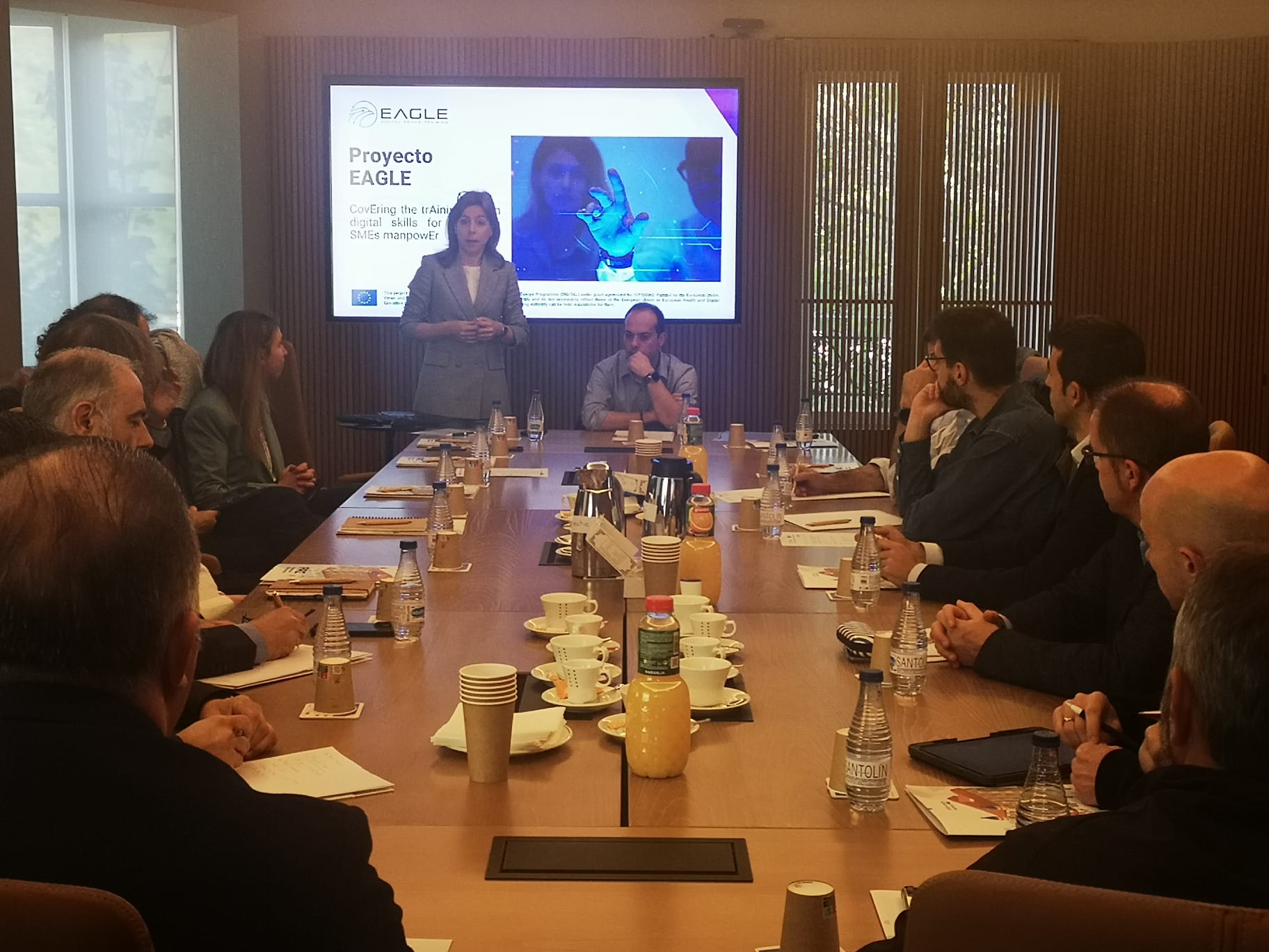 Proyecto EAGLE: Primera reunión del Grupo de Trabajo español en Burgos