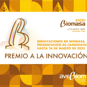 Ultimos días para optar al Premio a la Innovación Tecnológica en Biomasa 2025, convocado por nuestro socio AVEBIOM