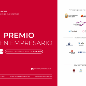 Convocado el premio Joven Empresario Burgos 2025