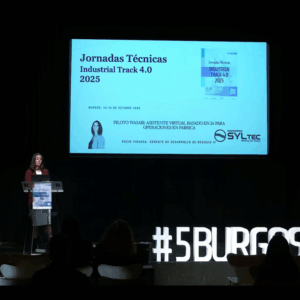 El piloto AI-MODE, en el que participa DIHBU, se presenta con éxito en las Jornadas Técnicas Industrial Track 4.0 del #5burgosi40