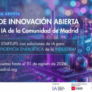 Reto de Innovación Abierta 2026 del Clúster de IA de Madrid