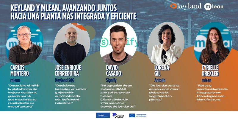 Jornada DIGIS3: Keyland y mlean, juntos hacia la integración de los procesos en planta
